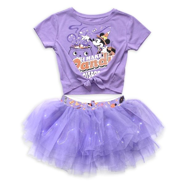Minnie Mouse Halloween Top and Tutu Set for Girls | shopDisney