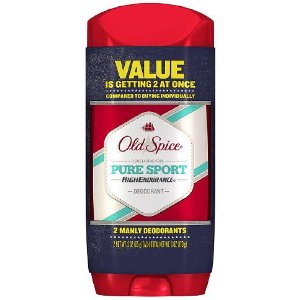 Old Spice High Endurance Deodorant Twin Pack, Pure Sport Scent 6 oz