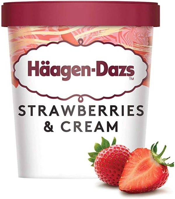 Haagen-Dazs 草莓奶油冰淇淋