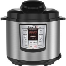 Instant Pot LUX80 8 Qt 6-in-1 Multi-Use Programmable Pressure Cooker, 8 Quart