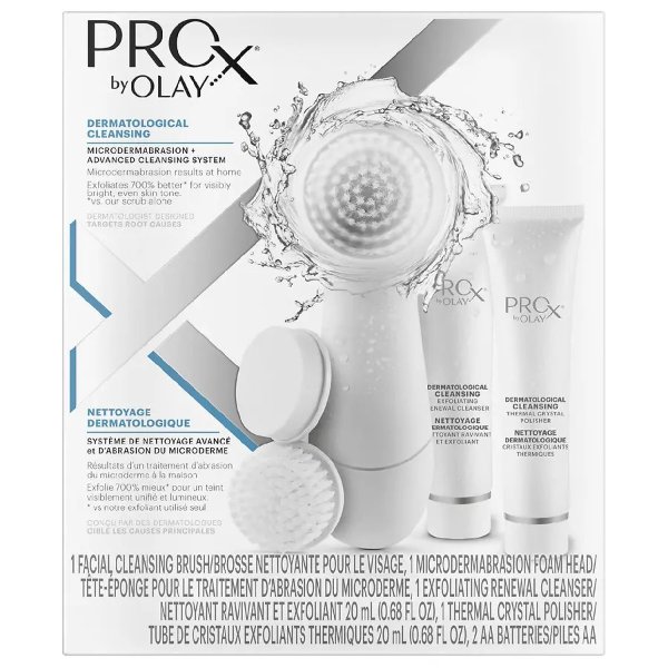 Microdermabrasion Plus Advanced Facial Cleansing Brush System