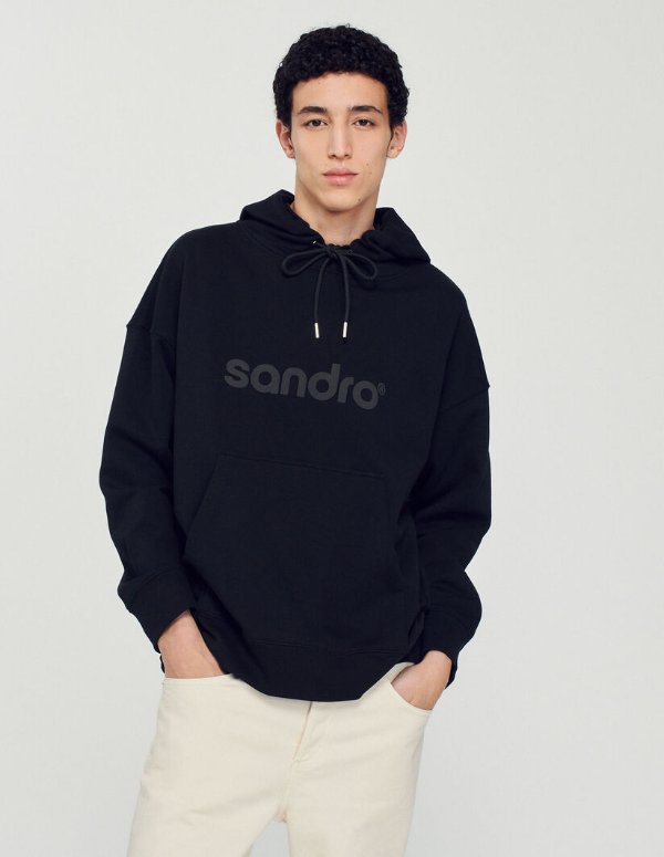 Oversized logo hoodie