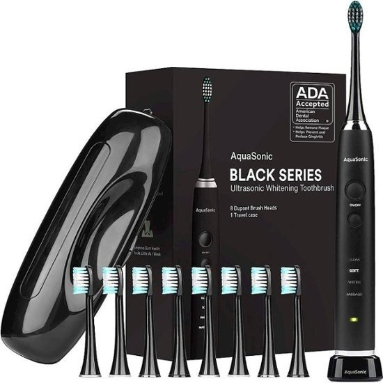 - Black Series Rechargeable Electric Toothbrush - Black