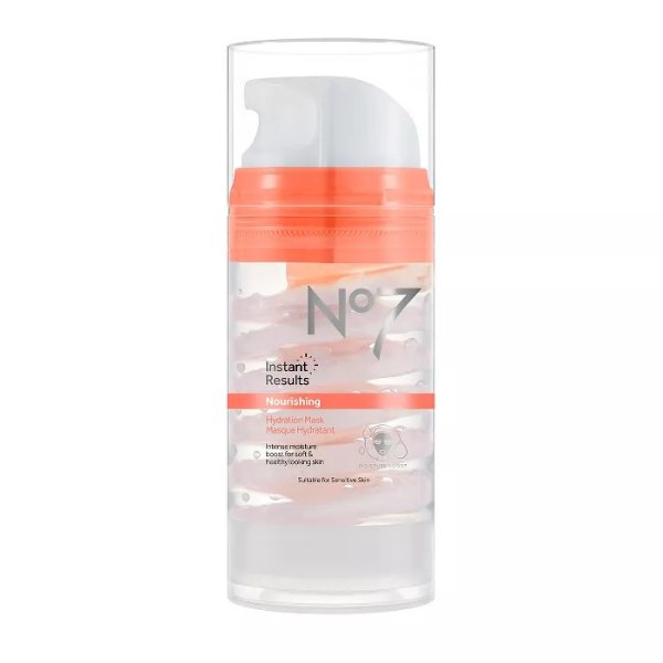 No7 Instant Results Nourishing Hydration Face Mask - 3.3oz
