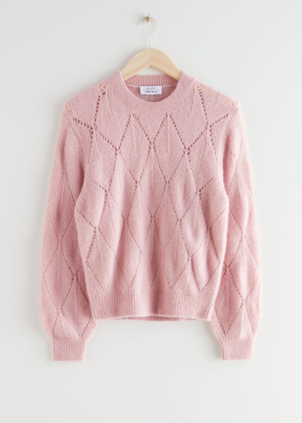 Alpaca Blend Knit Sweater