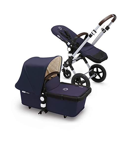 Cameleon3 Classic+ Complete Stroller, Navy Blue - Versatile, Foldable Mid-Size Stroller with Adjustable Handlebar, Reversible Seat and Car Seat Compatibility