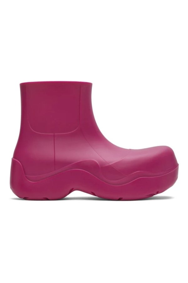 Pink Puddle雨靴