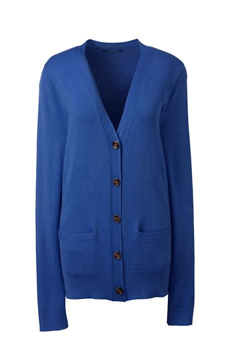 Women's Performance Long Sleeve V-neck Cardigan with Pockets