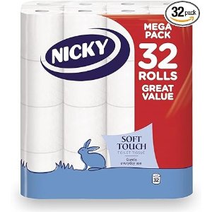 Nicky Clarke25p一卷！厕纸 2层 32卷