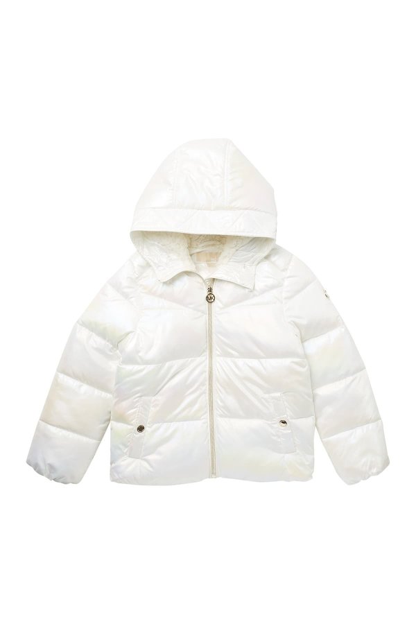 Iridescent Puffer Winter Jacket(Big Girls)