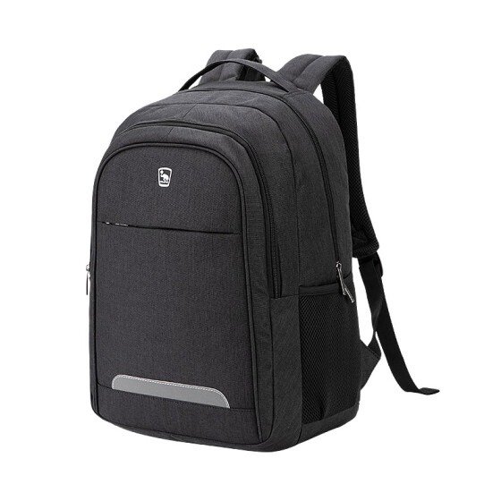 backpack laptop bag nylon waterproof 15.6 inch black