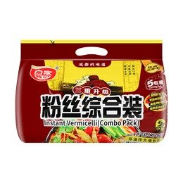 BAIJIA Five Flavors Bags Combination Instant Vermicelli 5bags 538g