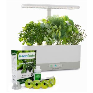 AeroGarden Harvest Slim with Gourmet Herbs Seed Pod Kit