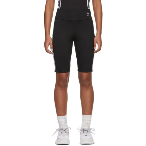 adidas Originals - Black Biker Shorts