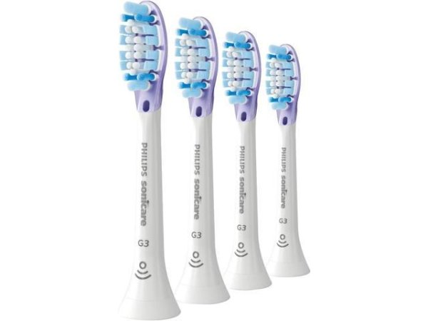 Sonicare Premium Gum Care Replacement Toothbrush Heads, HX9054/65, Smart Recognition, White 4-pk