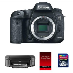 Canon EOS 7D Mark II Digital SLR (Body) / Pro 100/ Photo Paper/ Adobe LR5