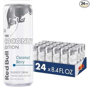 Red Bull椰子莓口味能量饮料 8.4oz 24罐