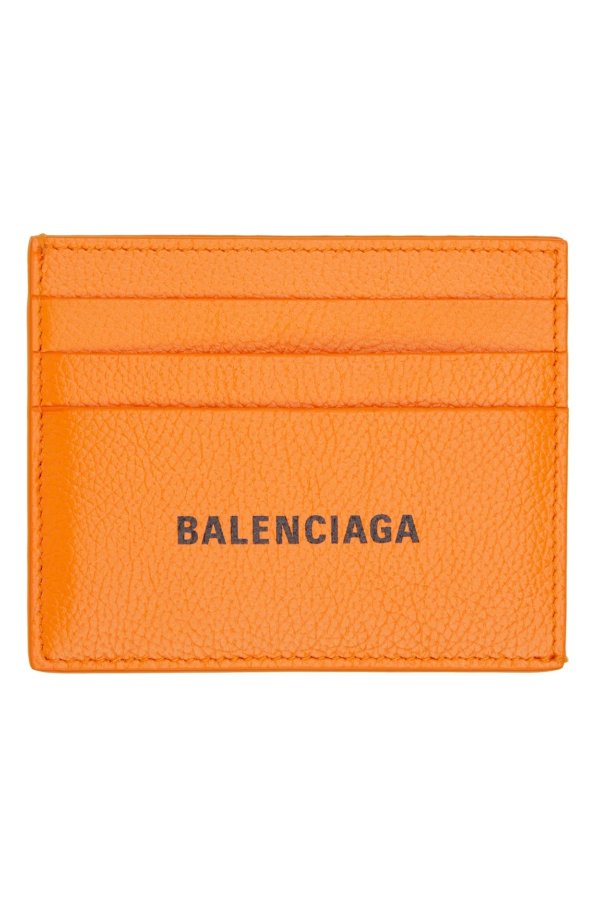 Orange Cash Card Holder