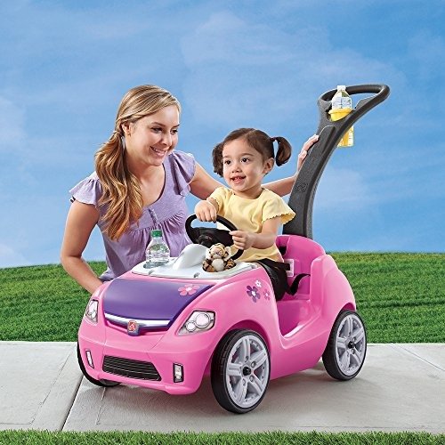 Whisper Ride II Ride On Push Car, Pink