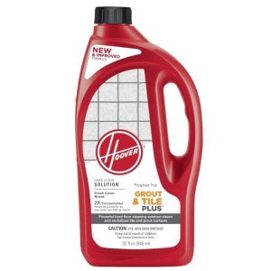 Hoover 2X FloorMate Tile & Grout Plus Hard Floor Cleaning Solution 32 oz