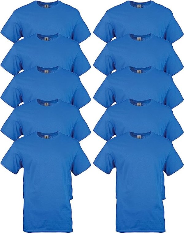 Men's Heavy Cotton T-Shirt, Style G5000, Multipack