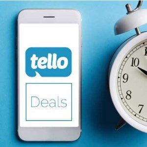 Tello 超值手机单人套餐, 4GB+无限通话短信 仅$19/月