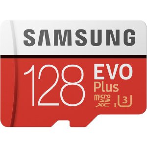 Samsung EVO+系列 128GB 高速 microSDXC卡 UHS-1 U3 Class 10