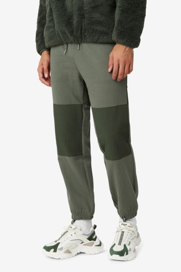 Project 7 Woven Mixed Patch Jogger