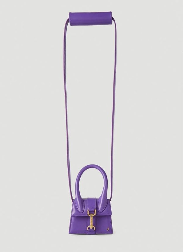 Le Chiquito Montagne Shoulder Bag in Purple