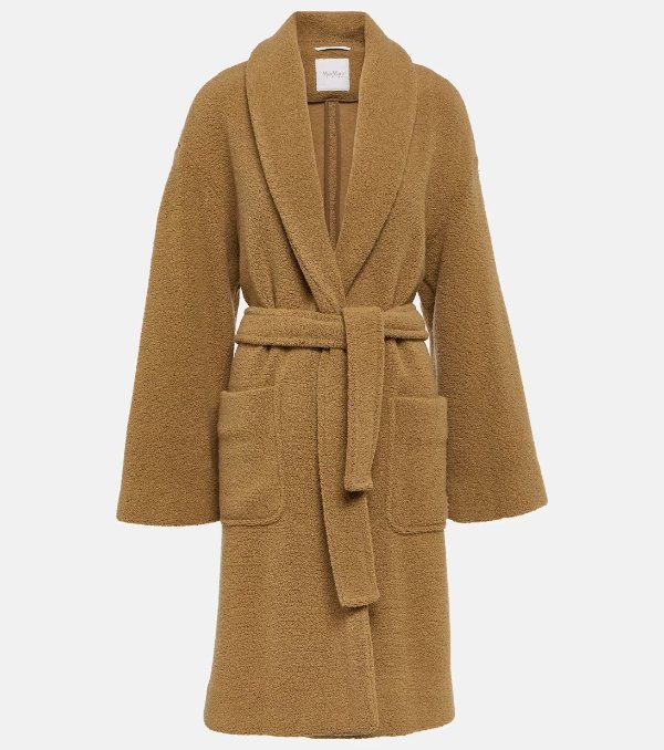 Leisure Brava wool-blend coat
