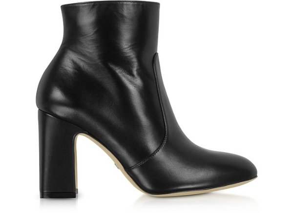 Black Nappa Leather Nell 80 Boots