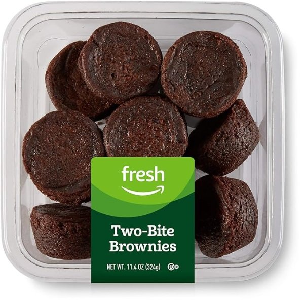 Fresh Brand – Two-Bite Brownies, 11.4 oz (Packaging May Vary)