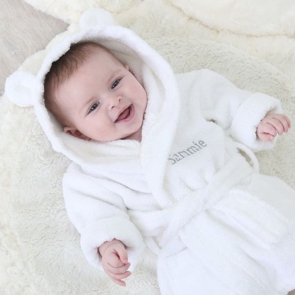 Personalized Hooded Towelling Robe