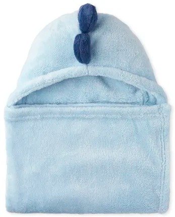 婴儿连帽保暖毯
