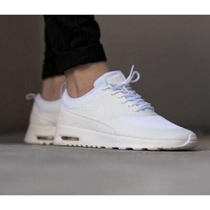 NIKE Air Max Thea mesh and leather sneakers @ Net-A-Porter