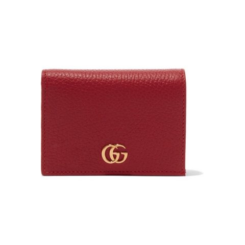 GucciMarmont Petite textured-leather wallet