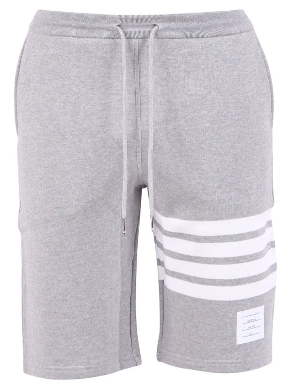 4-Bar Printed Sweat Shorts