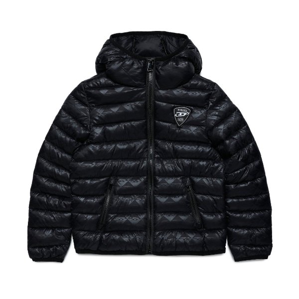 Jkopu Logo Patch Quilted Jacket