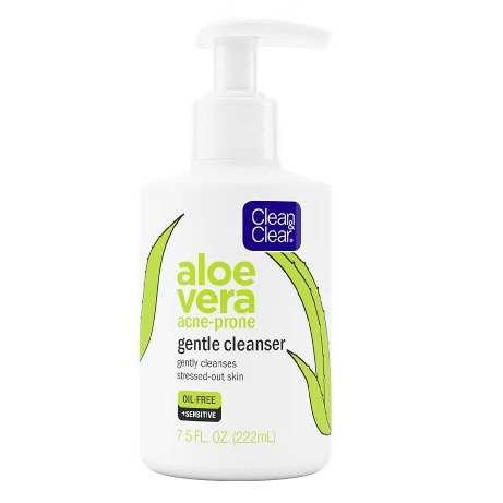 Aloe Vera Gentle Acne Facial Cleanser