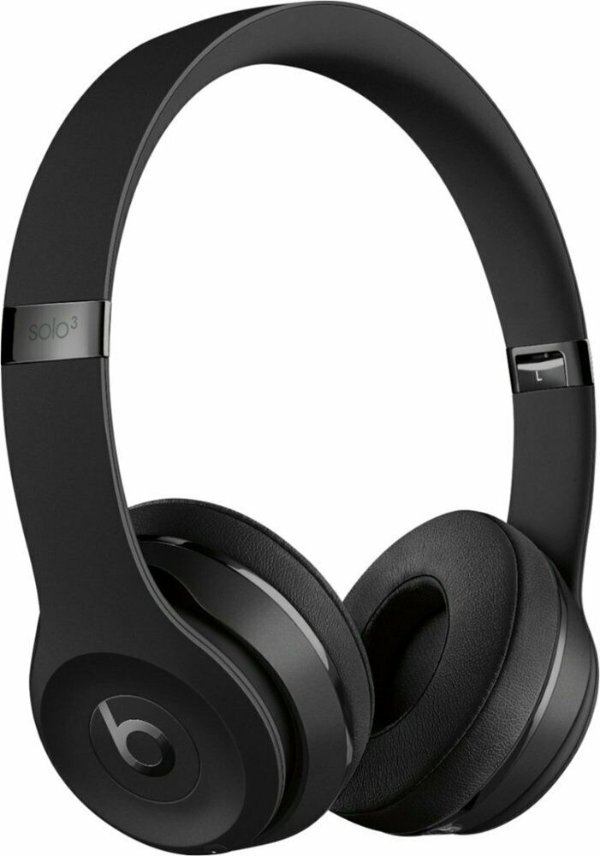 Solo3 Wireless Matte Black Beats Icon Collection On Ear