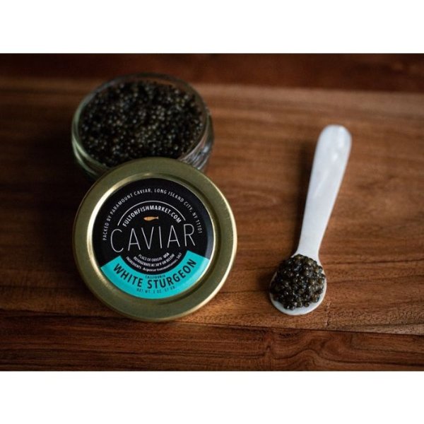 Caviar - California White Sturgeon, Farmed, USA, 2 oz
