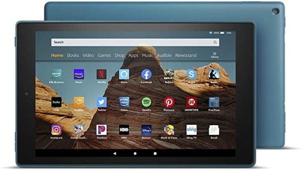 Fire HD 10 Tablet (10.1" 1080p full HD display, 32 GB) – Twilight Blue