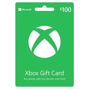 Xbox $100电子礼卡, 可用于购买官网 Xbox 主机