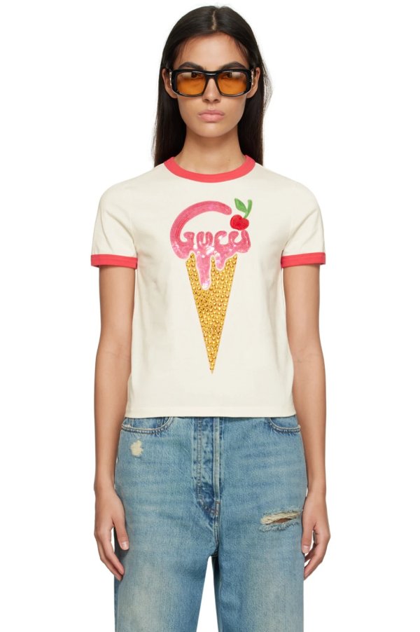 Off-White Ice Cream T-Shirt