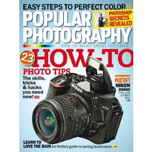 Popular Photography Magazine 1 Year Subscription (12 issues)