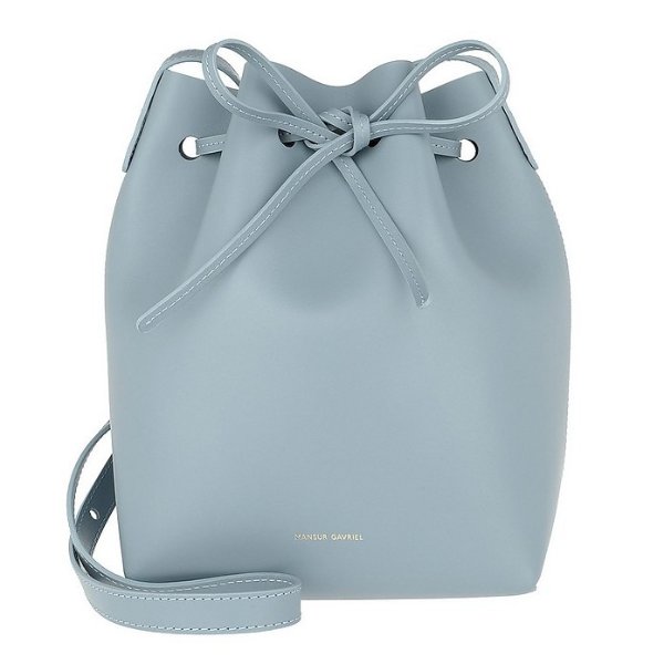 Mini Bucket Bag Grey Blue