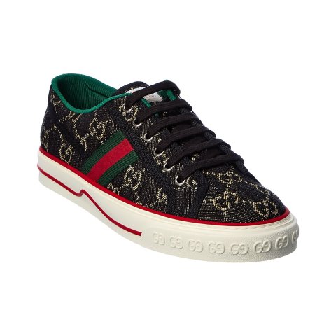 GucciTennis 1977 GG Denim Sneaker