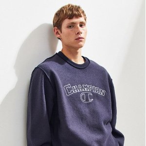Champion Embroidered Inside Out Crew 