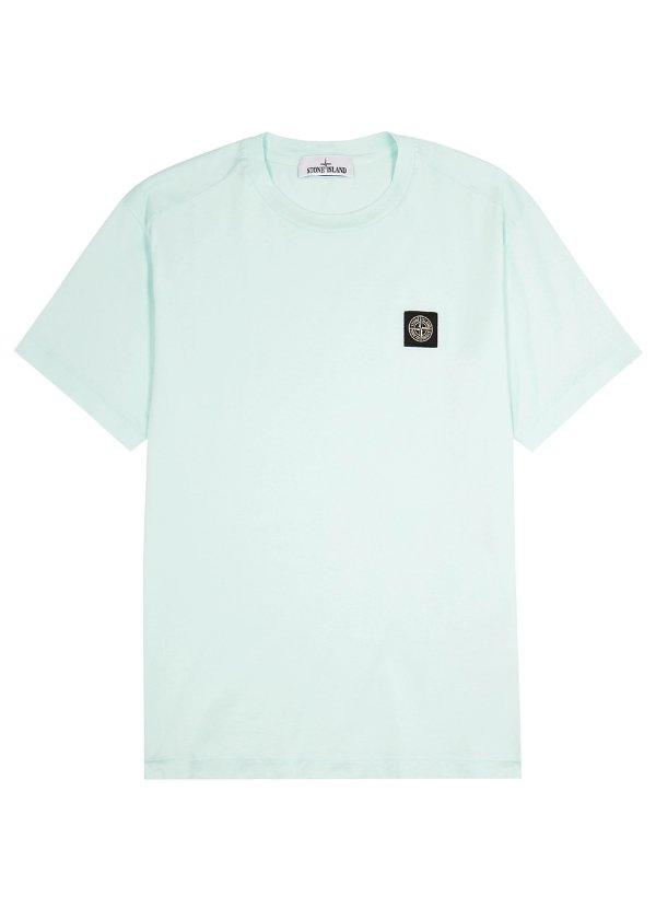 Aqua logo cotton T-shirt