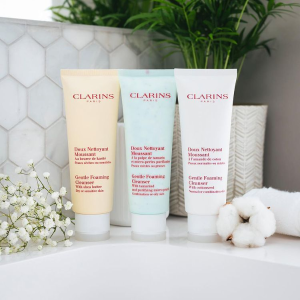 Clarins 清洁护肤专场热卖 收乳木果舒缓洁面、绿吸盘